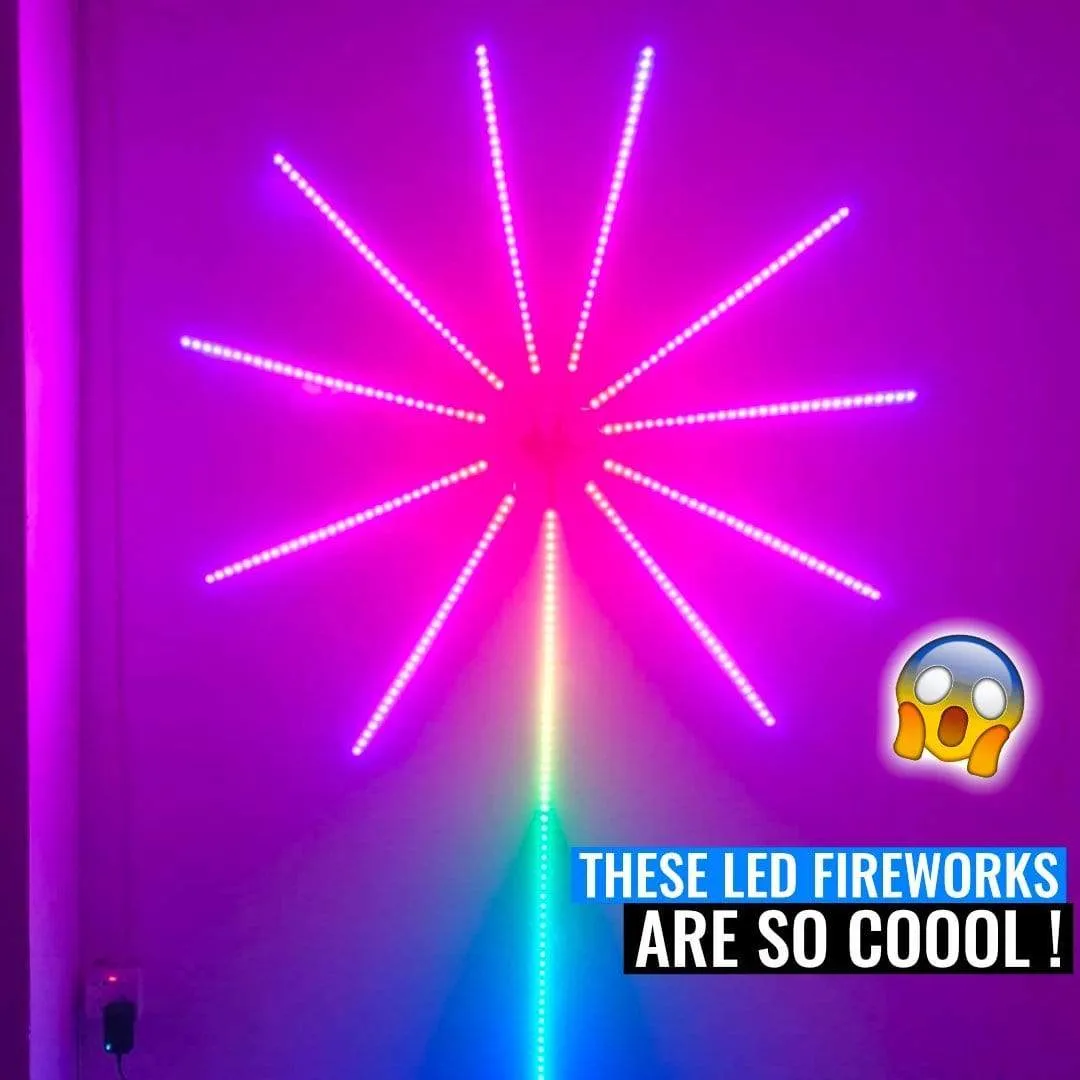 PyroSpark - Fireworks Led Strip Light With Music Control