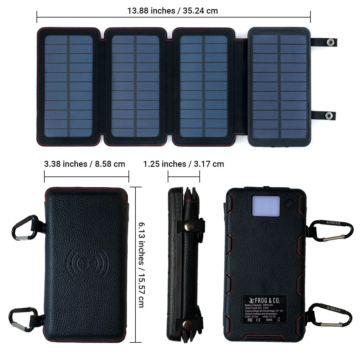 QuadraPro Solar Power Bank