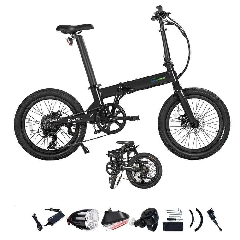 Qualisports Dolphin 36V 350W Folding E-Bike