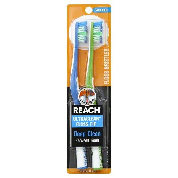 REACH INTERDENTAL TWIN PACK MEDIUM T/B