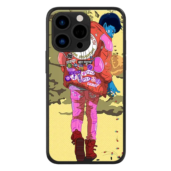 Red Jacket Akira LED Case for iPhone