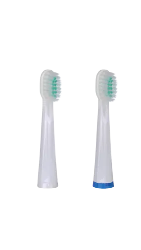 Replacement Toothbrush Heads STRAIGHT  - White