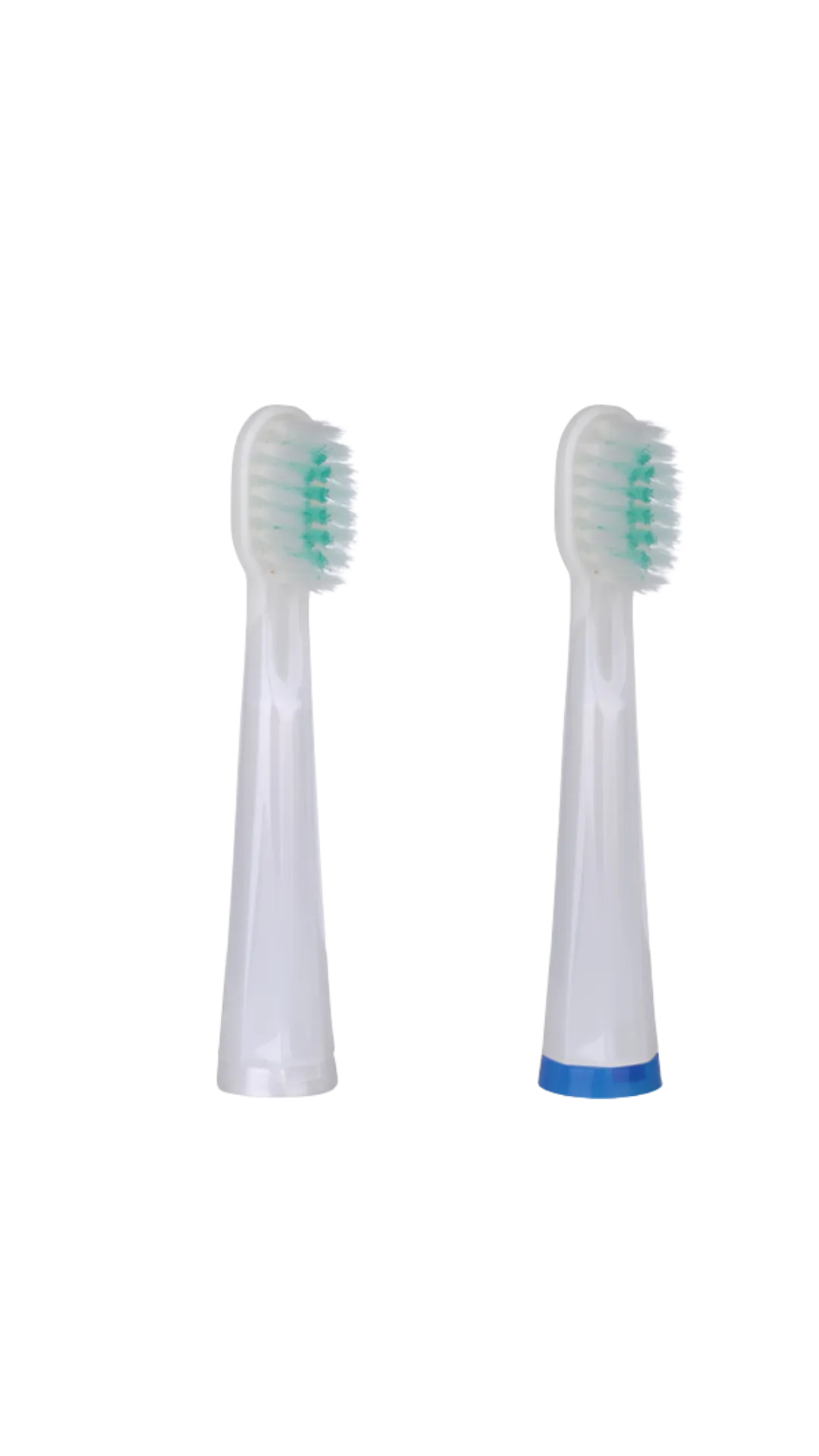 Replacement Toothbrush Heads STRAIGHT  - White