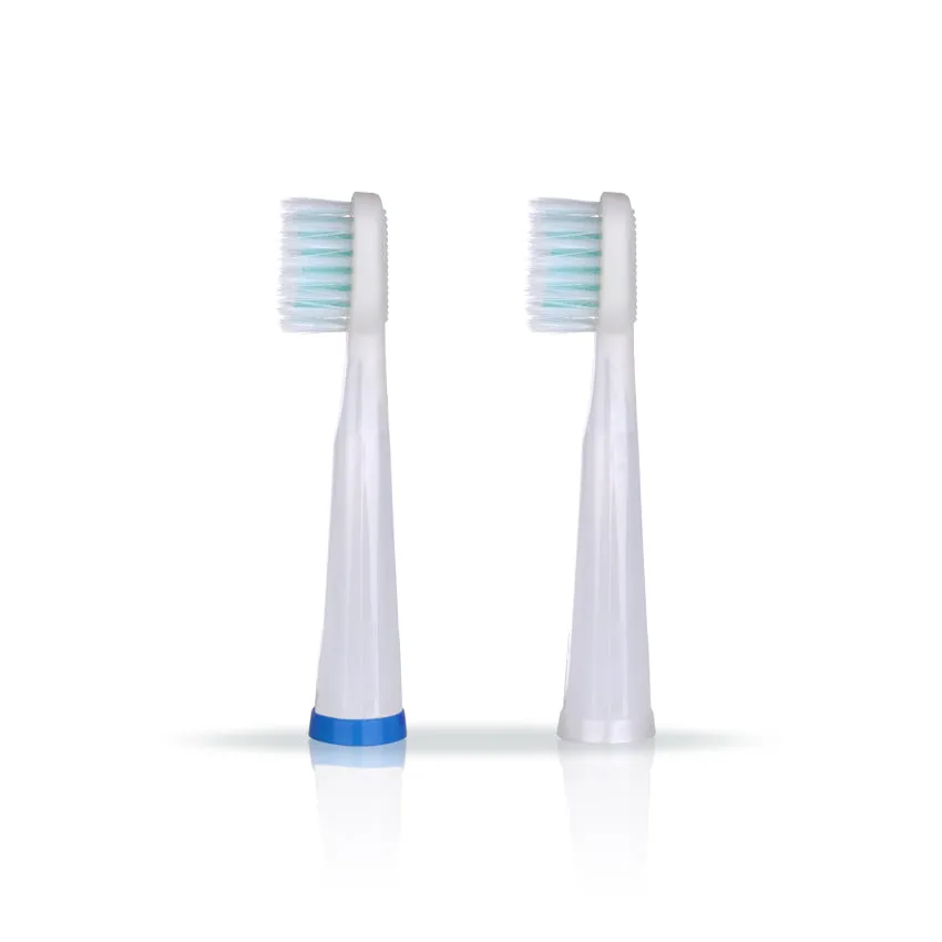 Replacement Toothbrush Heads STRAIGHT  - White