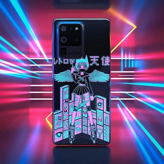 RETRO ANGEL LED Case for Samsung