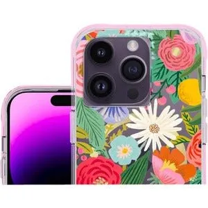 Rifle Paper Co. iPhone 14 Pro Phone Case, Garden Party Blush, MagSafe