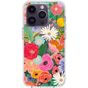 Rifle Paper Co. iPhone 14 Pro Phone Case, Garden Party Blush, MagSafe