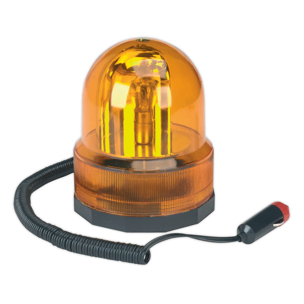 Rotating Amber Beacon 12V Magnetic Base