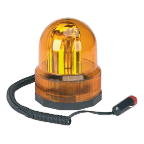 Rotating Amber Beacon 12V Magnetic Base