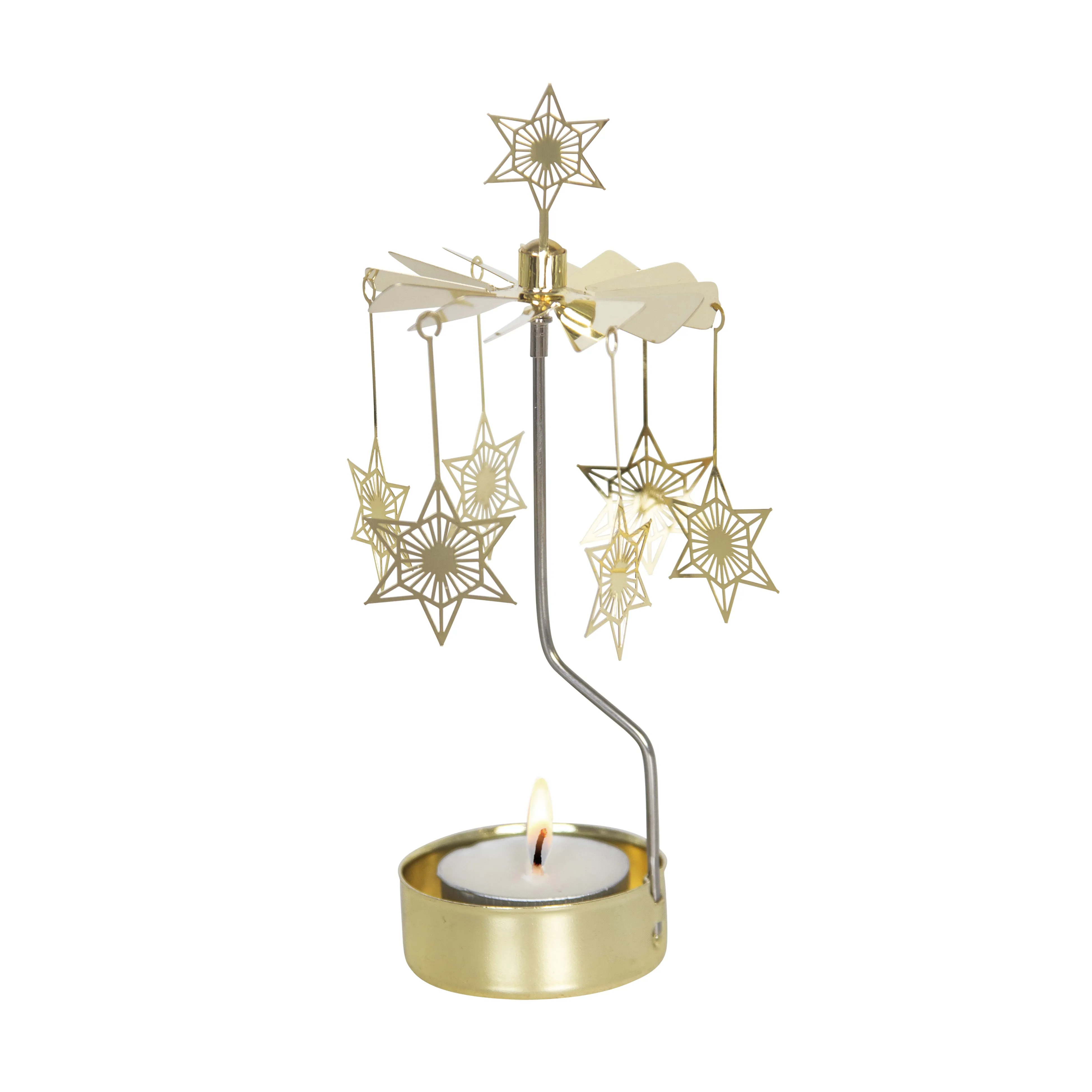 Rotating Candle Holder - Art Deco