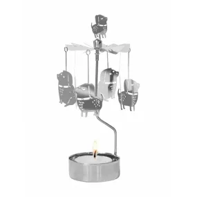 Rotating Candle Holder - Funny Dog