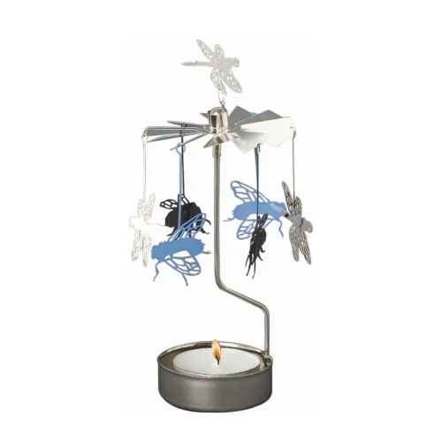 Rotating Candle Holder - Insects