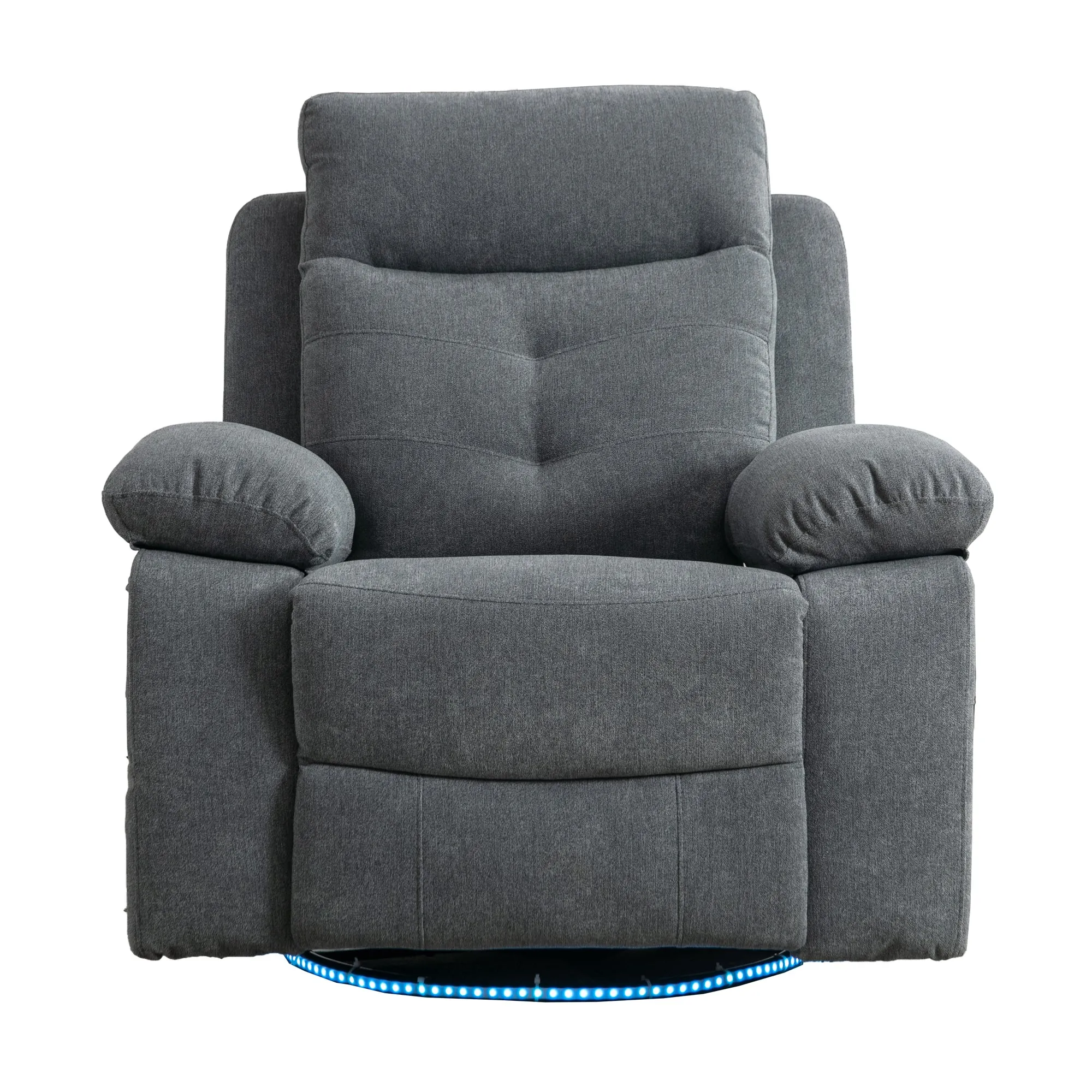 Rotating Electric Recliner Sofa with speaker & LED light