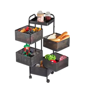 Rotating Storage Rack 5-Layer