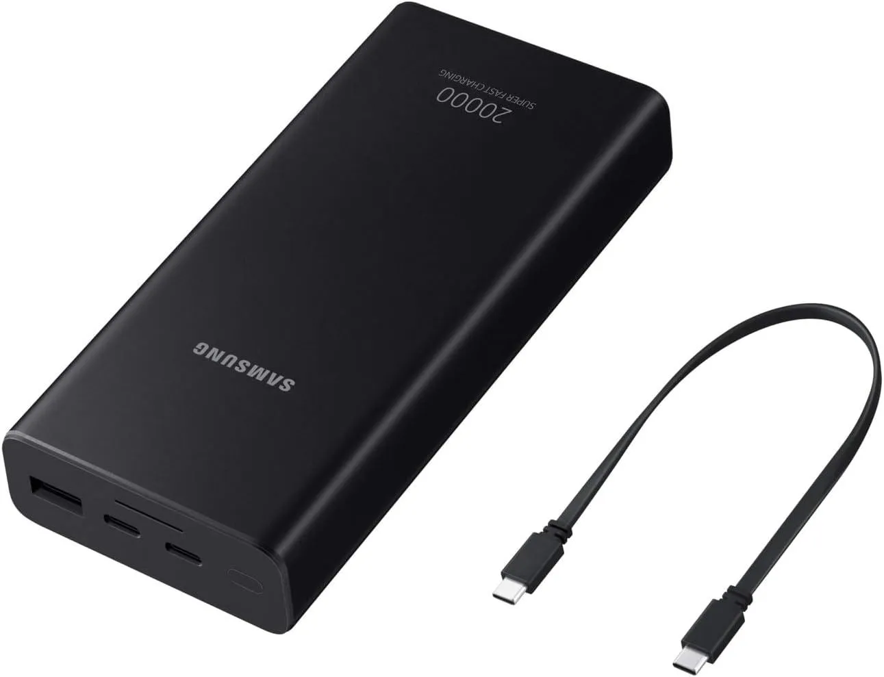 Samsung 25W Black Dual USB C Battery Pack 20000 mAh - EB-P5300XJEGEU