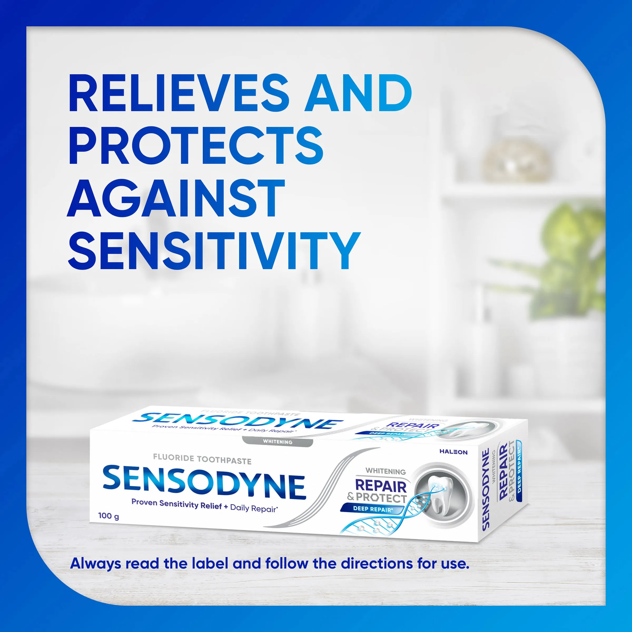 Sensodyne Repair & Protect Whitening Sensitive Toothpaste 100g