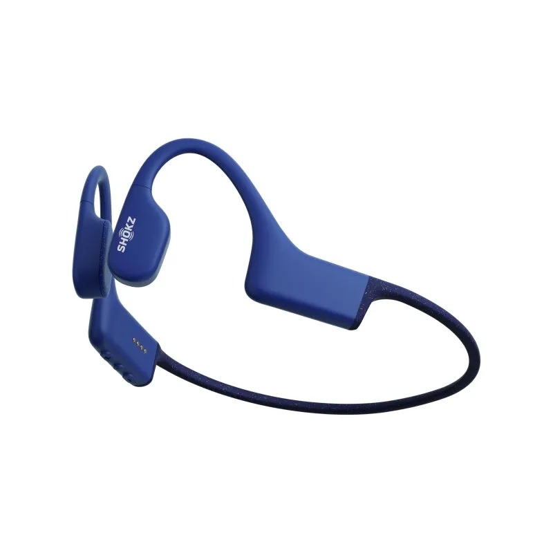 SHOKZ OpenSwim Bone Conduction Swimming MP3 Player - Blue