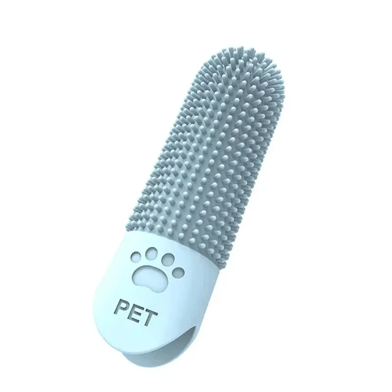 Silicone Finger Toothbrush for Easy Pet Dental Care