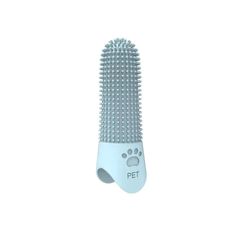 Silicone Finger Toothbrush for Easy Pet Dental Care