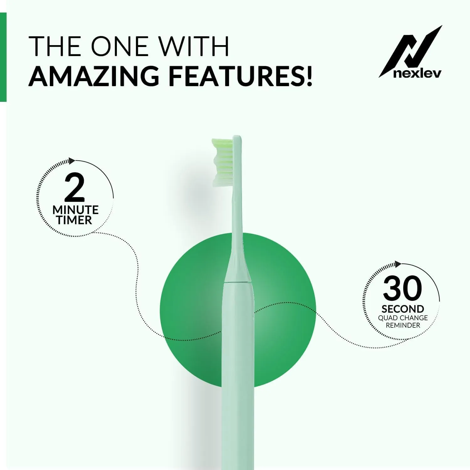 Smart Smile Sonic Electric Toothbrush | ET-01-GN-4B