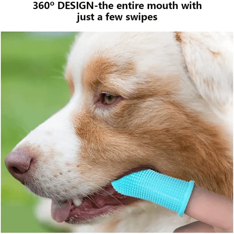 Soft Silicone Toothbrush Effortlessly Clean Your Pets Teeth