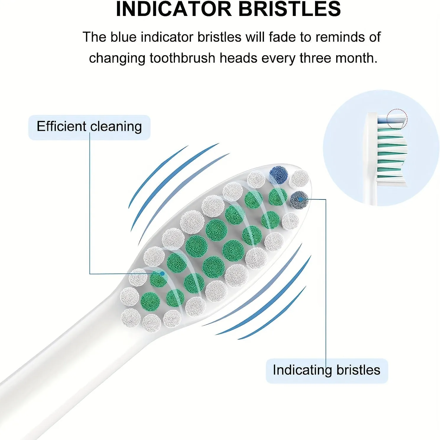 Sonicare Replacement Brush Heads  Protect Oral Health  Soft Bristles