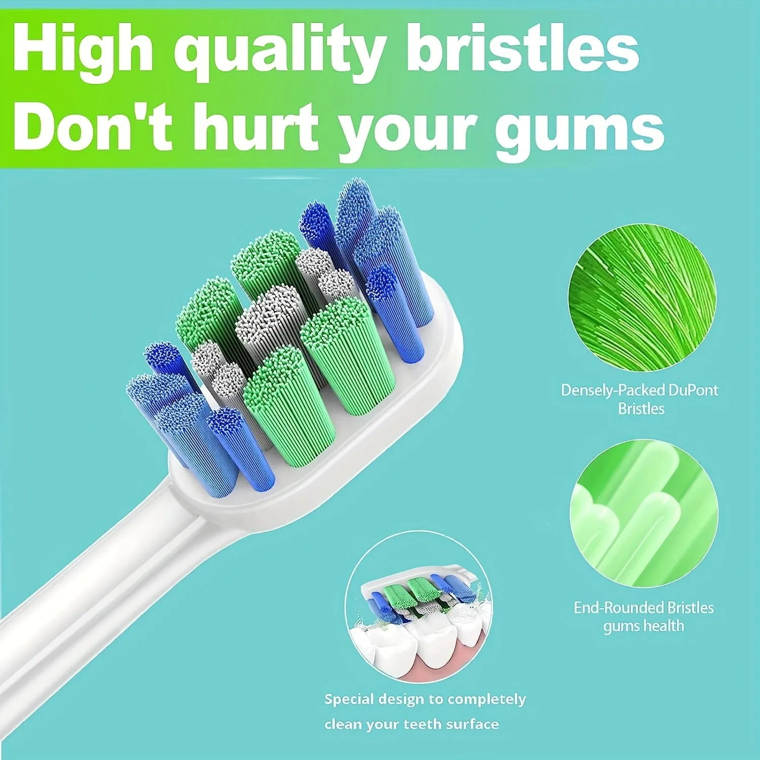 Sonicare Replacement Brush Heads  Protect Oral Health  Soft Bristles