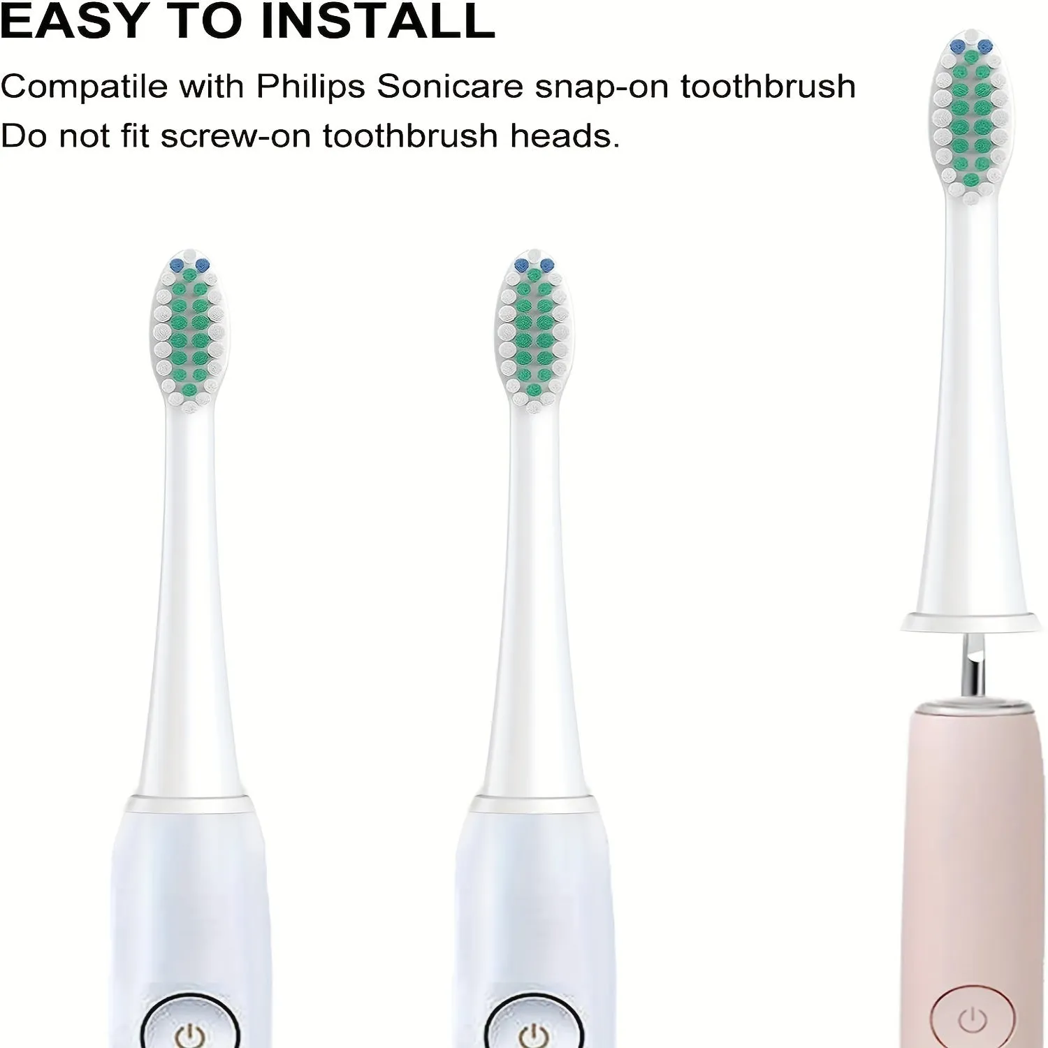 Sonicare Replacement Brush Heads  Protect Oral Health  Soft Bristles