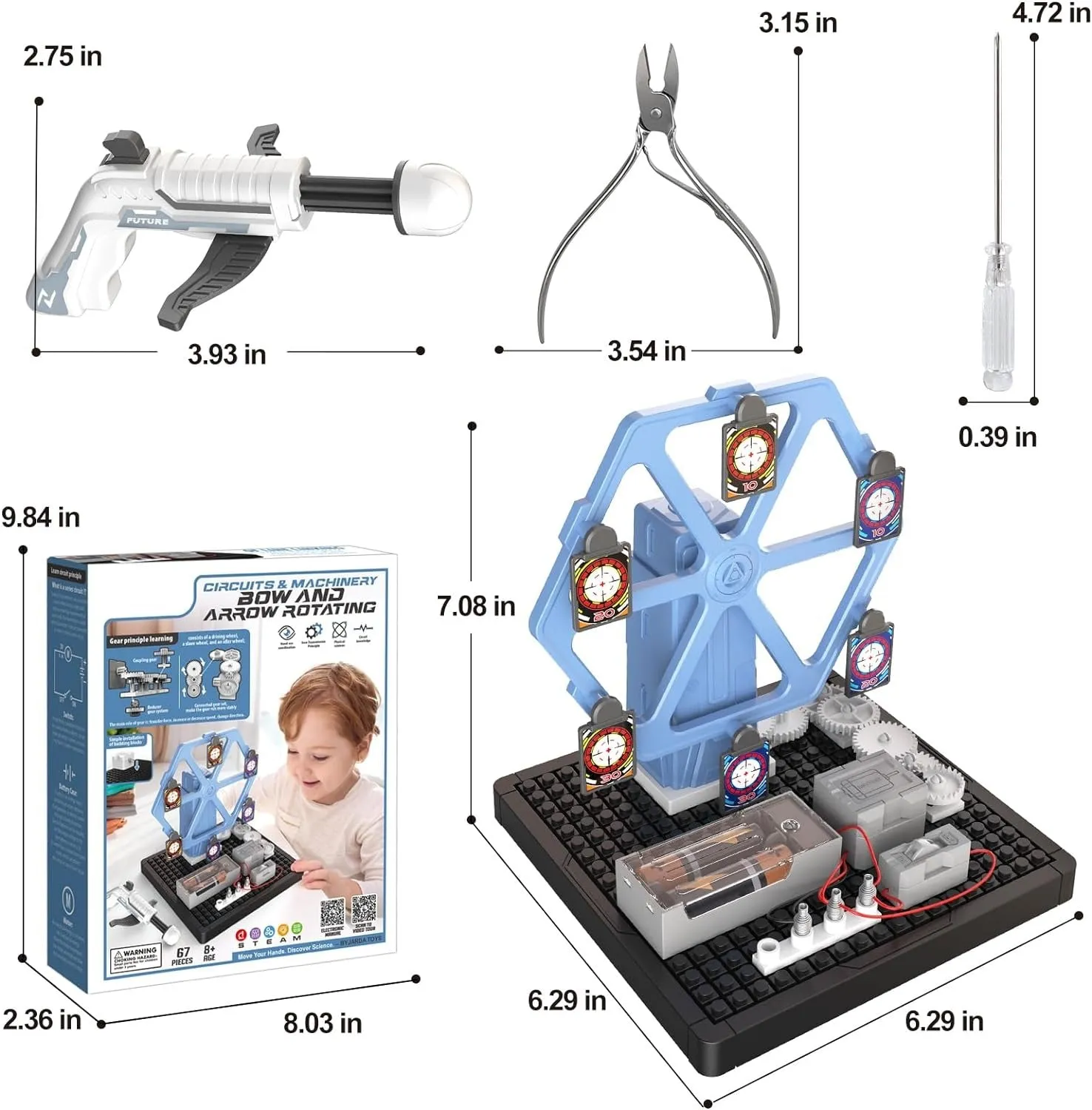 STEAM Machinery Bow and Arrow Rotating Circuit Kit - 103