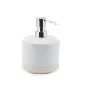 The Natural Ceramic Bath Accessories - Soap/Lotion Pump