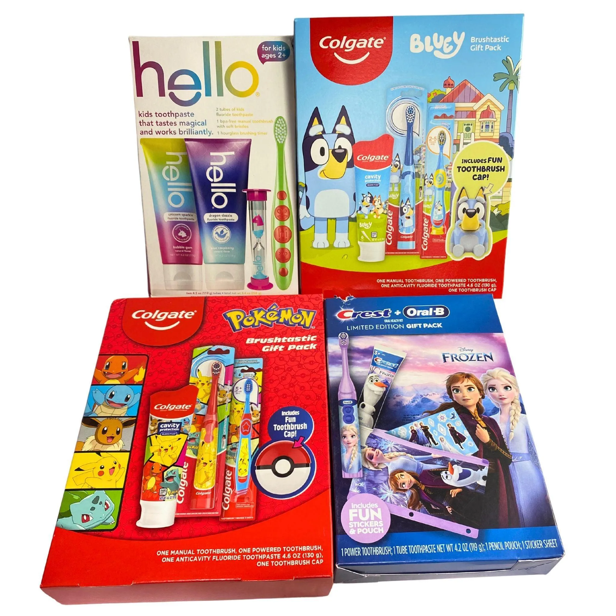 Toothbrush Gift Packs Assorted Mix (24 Pcs Lot)