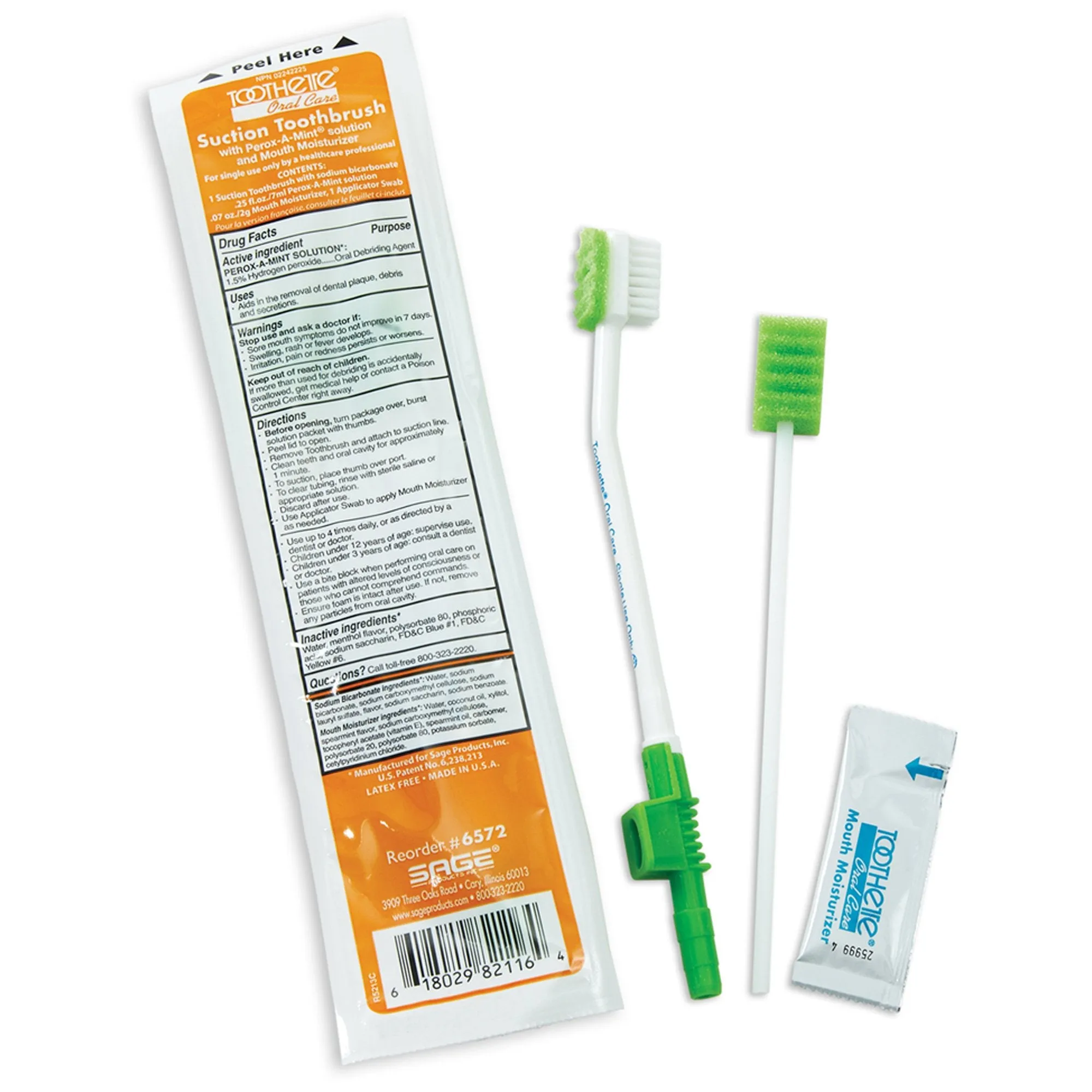 Toothette® Suction Toothbrush Kit