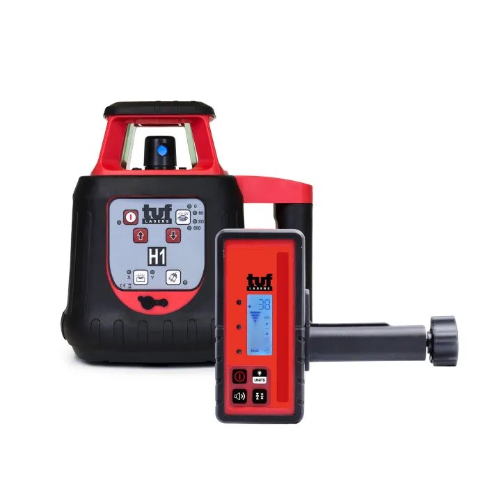 TUF Laser RH500-V2 Rotating Laser Red H1 - HZ with FRD600A-R MM Receiver