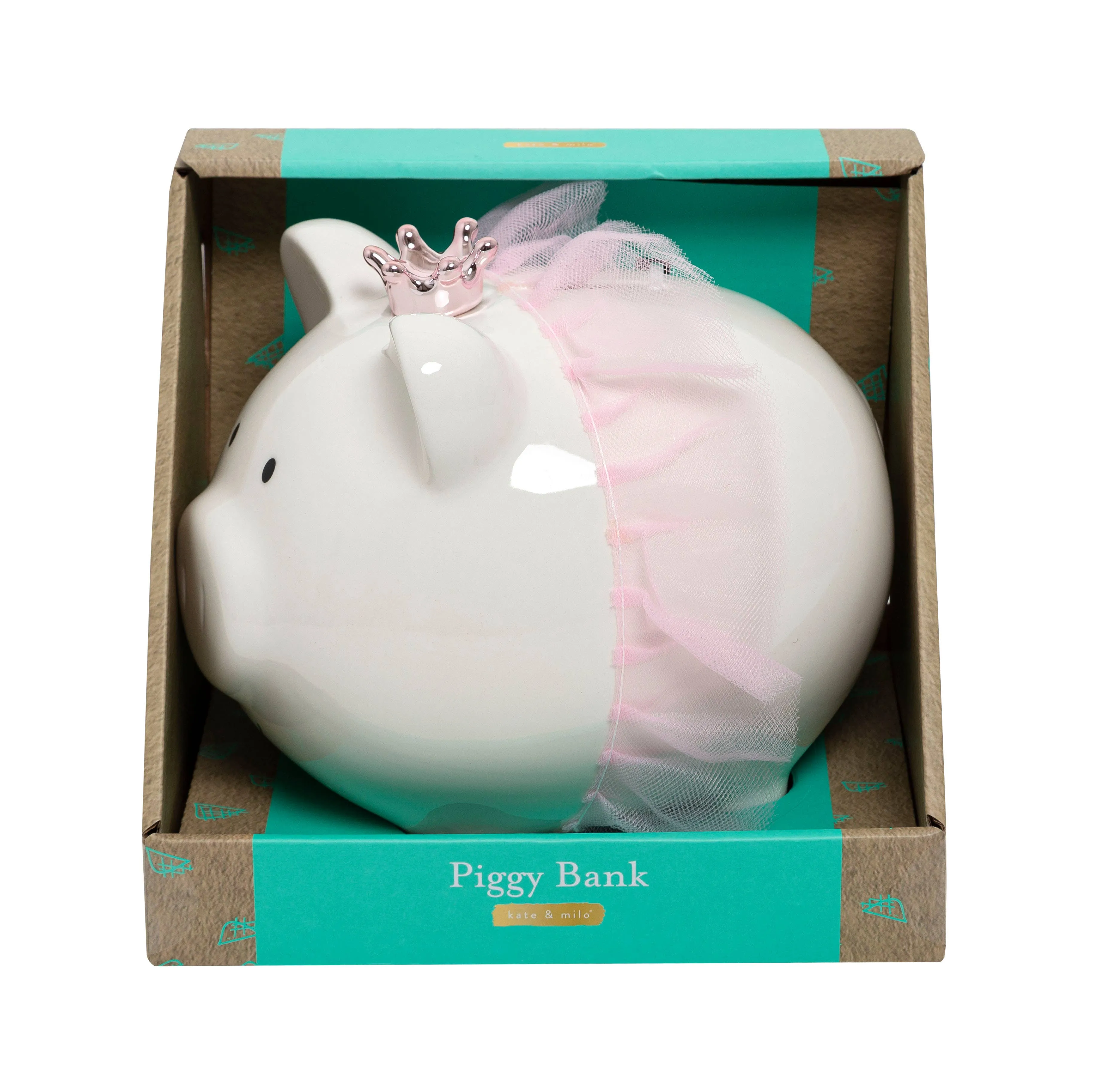 Tutu Crown Piggy Bank