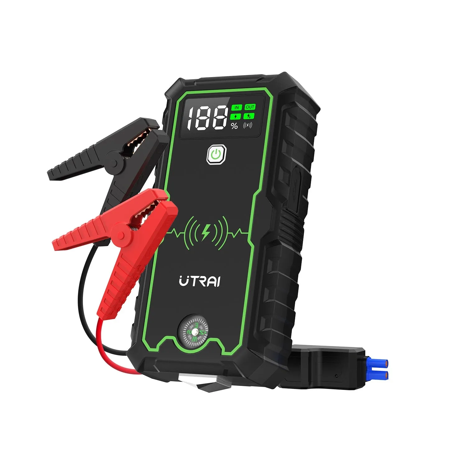 UTRAI Power Bank  2000A Jump Starter Portable Charger Car Booster 12V Auto Starting Device Emergency Car Battery Starter