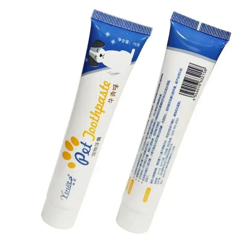 Vanilla Beef Pet Toothbrush Kit Cats Dogs