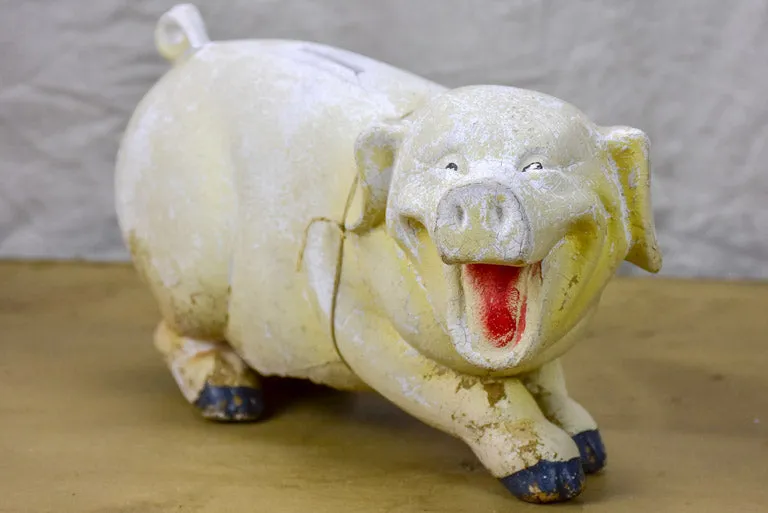 Vintage French piggy bank