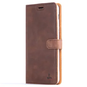 Vintage Leather Wallet - Samsung Galaxy A6 Plus (2018)