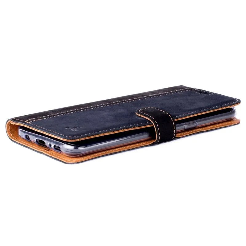 Vintage Two Tone Leather Wallet - Samsung Galaxy S8 Plus