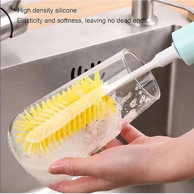 Waterproof Electric Handheld Cup Cleaning Brush Dc-302