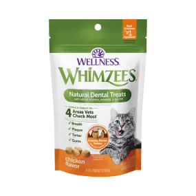 Whimzees Cat Natural Dental Treats Chicken 2oz