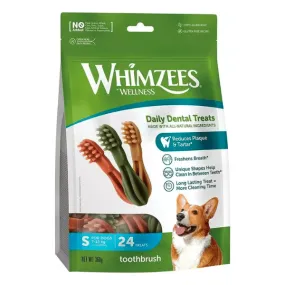 WHIMZEES Toothbrush Daily Dental Dog Chew Value Bag