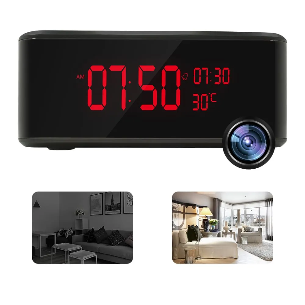 Wifi IR Camera & DVR - Wireless Charger Bluetooth Speaker - Wireless Security Camera