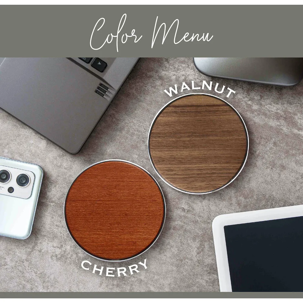 Wood Chuck Designs Bamboo Wood Wireless Charger