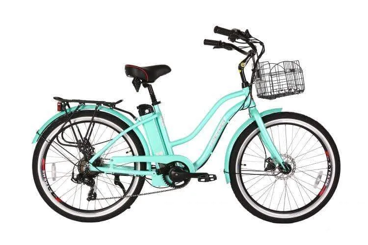 X-Treme Malibu Elite Max 36V 350W Step Through Beach Cruiser