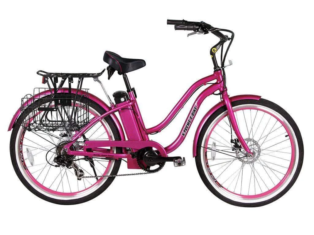 X-Treme Malibu Elite Max 36V 350W Step Through Beach Cruiser