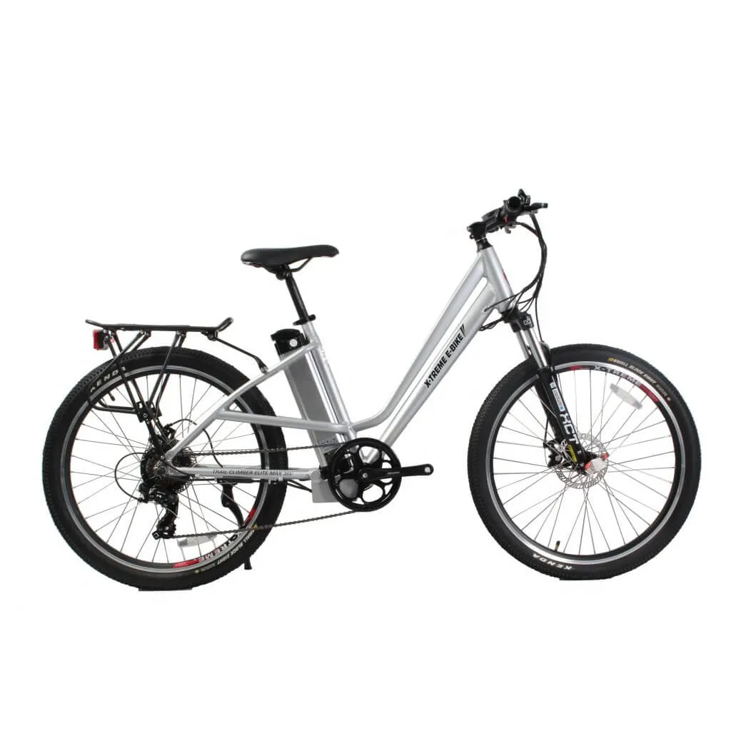 X-Treme Trail Climber Elite Max 350W 36V Step-Through Mountain Electric Bike