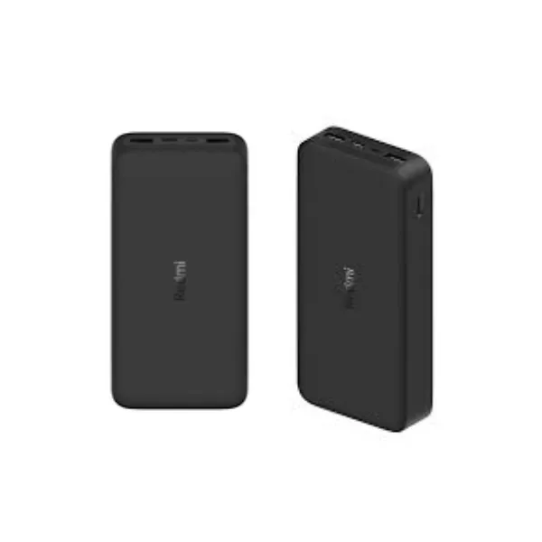 Xiaomi Redmi Power Bank 18w Fast Charge 20000 Mah Black