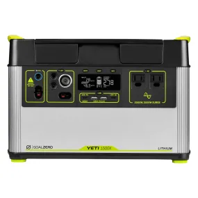 Yeti 1500X   (2) Nomad 200 Solar Generator